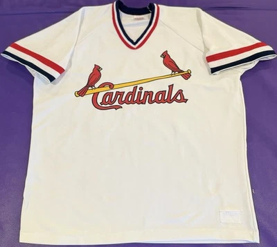 Authentic St Louis Cardinals Vintage 80s Rawlings Jersey MLB Men’s XL - Image 1 of 4