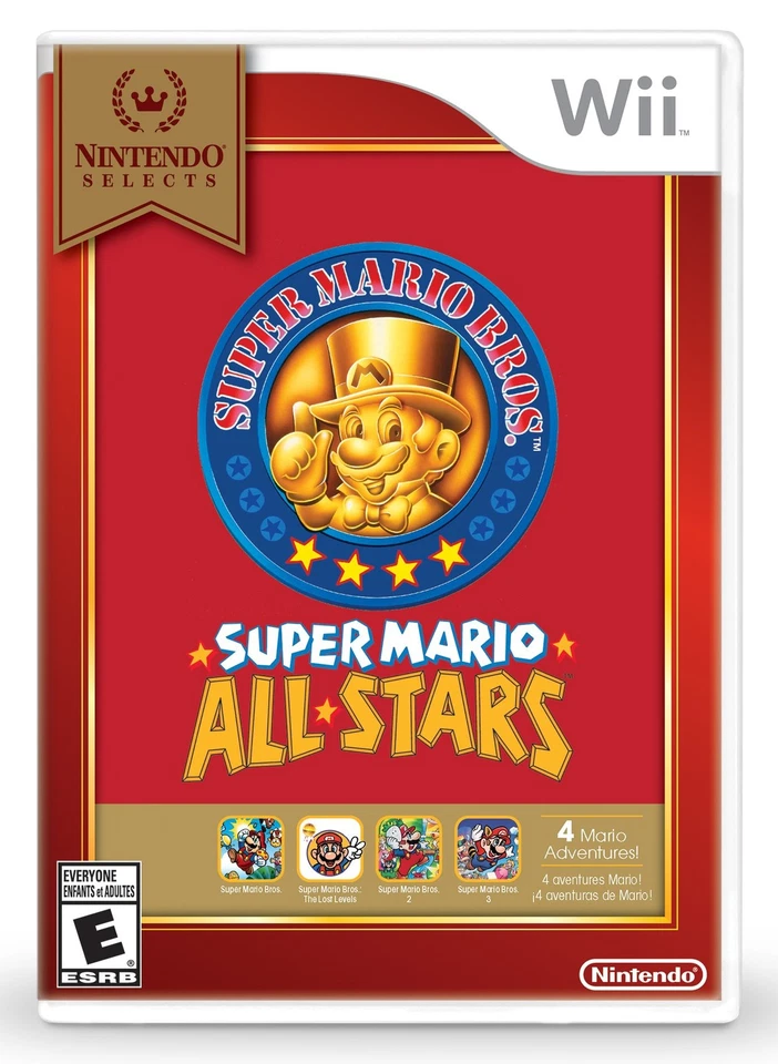 Nintendo Selects: Super Mario All-Stars - Wii Standar (Nintendo Wii) (US IMPORT) - Image 1 of 2