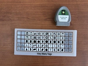 Cartucho Cricut etiquetas muy alegres 2009-2010 **SIN CAJA** Envío rápido gratuito - Imagen 1 de 4