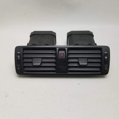 VOLVO V50 S40 C30 2007-2012 CENTRE AIR VENTS Black Hazard DUCTS GRILLE OEM - Image 1 of 4