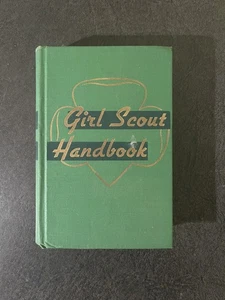 Vintage 1952 11th Impression Girl Scout Handbook Hardcover Book - Picture 1 of 12