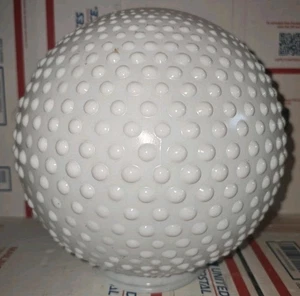 Vintage Hobnail Milk Glass Globe Lamp Shade - Picture 1 of 5