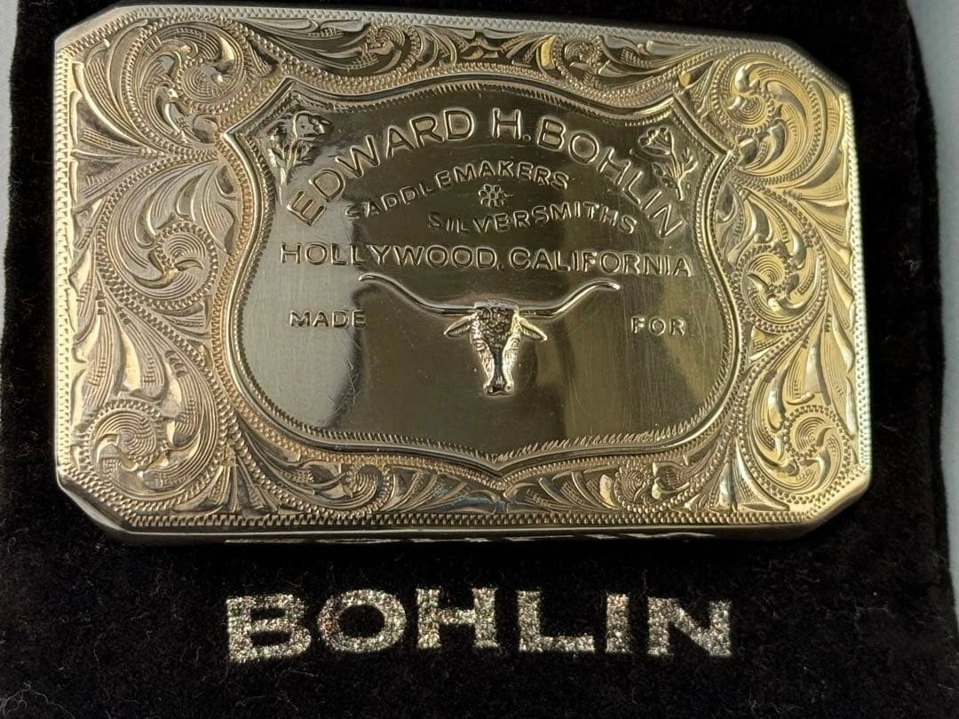 EDWARD H. BOHLIN ボーリン 3ピースバックル 5A3 ゴールド なおりん