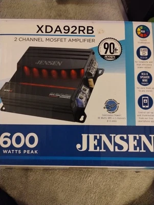 Amplificador coche 2 canales Jensen XDA92RB 600W Foto 1 de 4