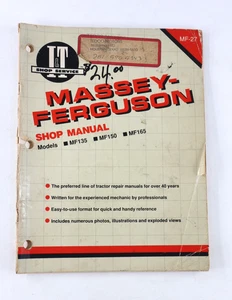 I&T Shop Manual MF135, MF150, & MF245 MF-27 - Picture 1 of 3