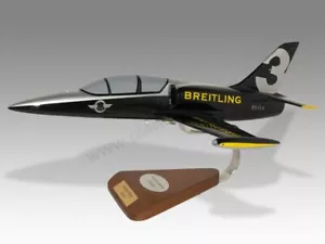 Aero L-39C Albatros Breitling massiv Mahagoni Holz Handarbeit Vitrinenmodell - Bild 1 von 12