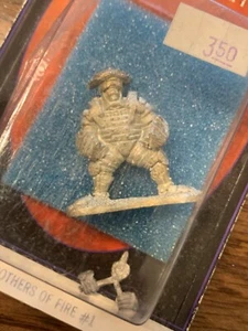 MAGIC THE GATHERING PEWTER MINI #9137 BROTHERS OF FIRE #1 Heartbreaker - Picture 1 of 4