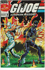 GI Joe European Missions #3 1988 Snake Eyes Storm Shadow Poster Intact Marvel 21