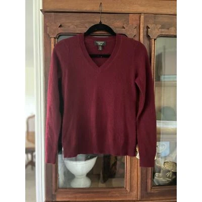 Suéter de cachemir con cuello en V para mujer CHARTER CLUB Foto 1 de 4