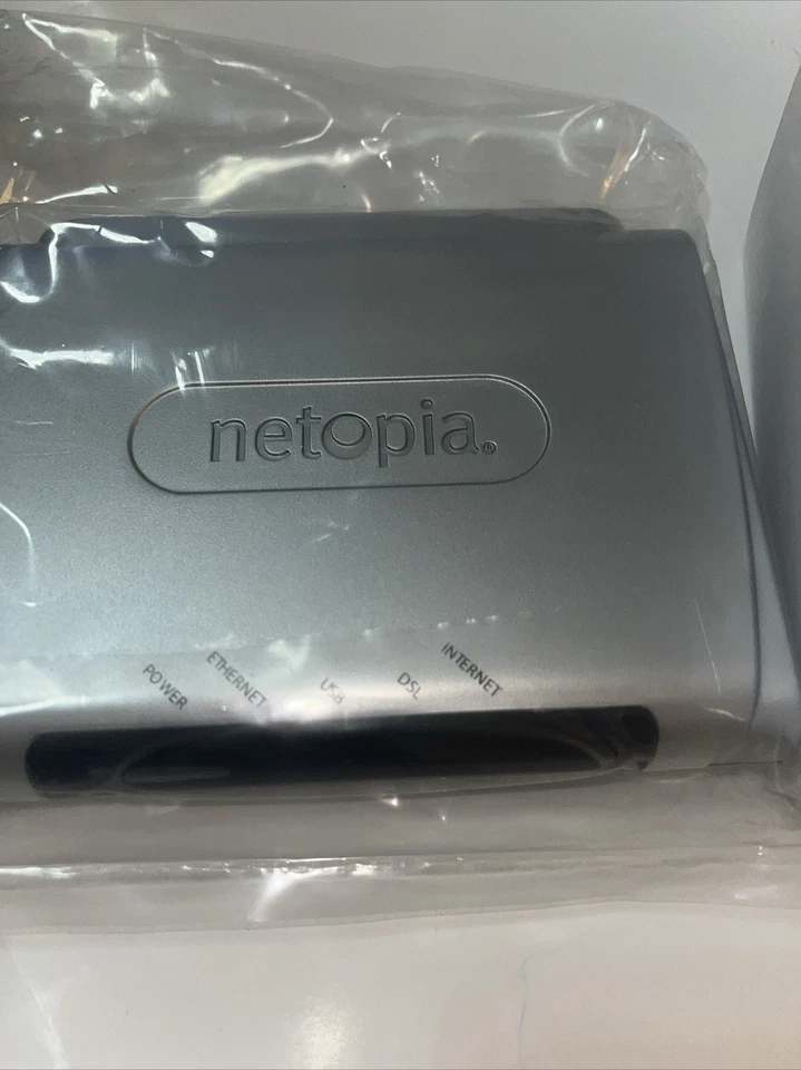 Netopia 2241N-006 ADSL 2/2+Gateway - Single-Port Eth/USB Modem NIB - Image 1 of 4