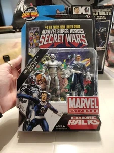 2009 Marvel Universe Mr. Fantastic Ultron Comic Pack Secret Wars #6 New (G31) - Picture 1 of 9