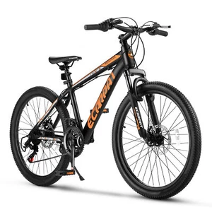 24 inch Mountain Bike Bicycle for Adults Aluminium Frame Bike Shimano 21-Speed - Picture 1 of 7