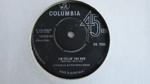Freddie & the Dreamers I'm Tellin' You Now 7" 1963 **VG** - Imagen 1 de 1