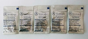 Lot of 5 Genuine OEM Mercedes Benz 0019891051 Brake Pad Paste 2.5ml Made In USA - Foto 1 di 4