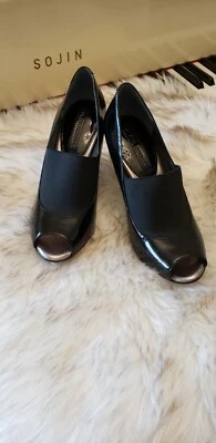 Tacones altos Banana Republic negros para mujer talla 6 m Foto 1 de 4