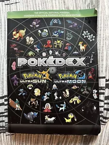 Pokémon Pokédex Ultra Sun/Ultra Moon Official National Guide Plus Extra Book - Picture 1 of 10
