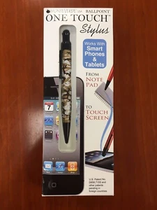 MonteVerde One Touch Ballpoint Pen & Stylus - Brown Camo - Picture 1 of 2