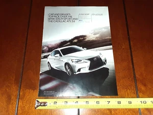 2014 LEXUS IS 350 F SPORT ORIGINAL AD - Picture 1 of 4