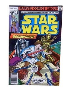 Vtg Marvel Comics Group - Star Wars #12 June 1978 Luke and The Droids Doomworld - Picture 1 of 19