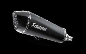 S-PI4SO3-HRSSBL Tubo de Escape Akrapovic Funda Negro Piaggio 400 X Evo 07-13 - Imagen 1 de 1