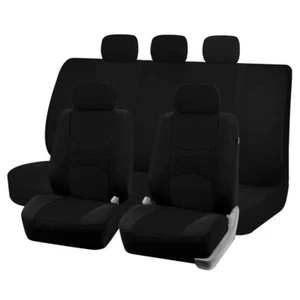 For Ram 1500 2500 3500 Full Set Car 5 Seat Covers Front Rear Cushion Pad Cloth - Picture 1 of 25