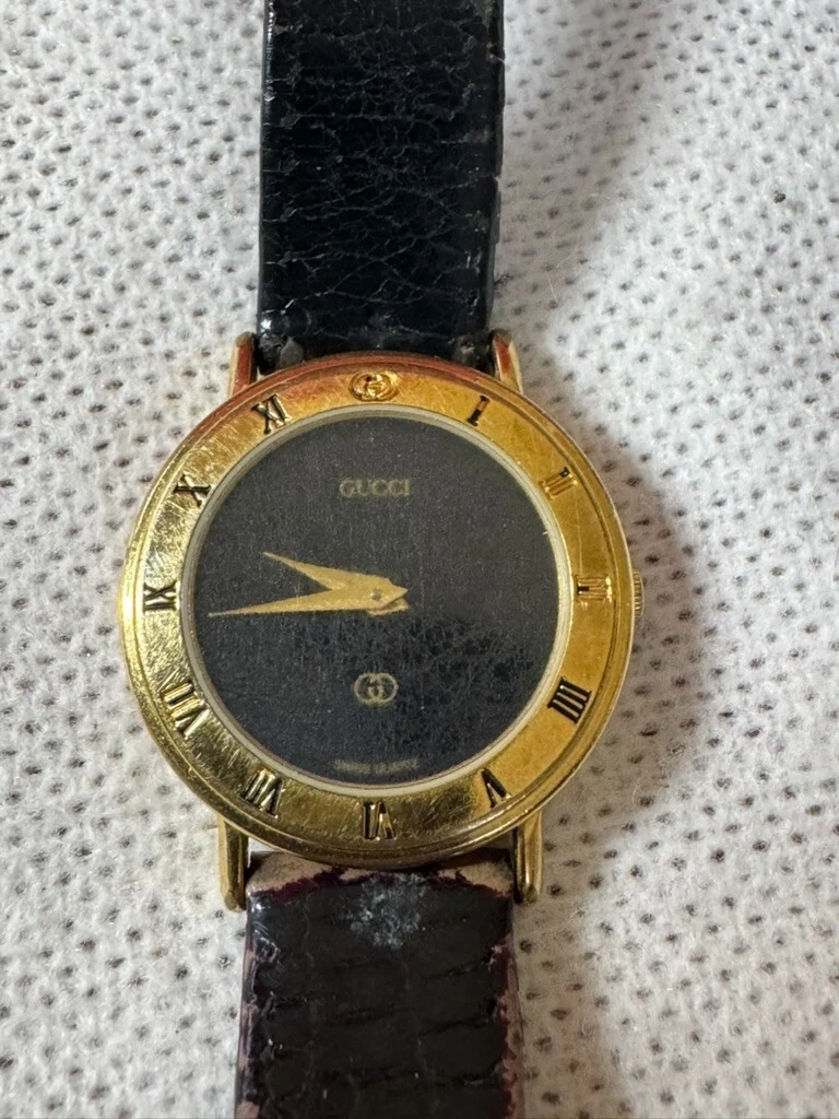 140 GUCCI 時計　レディース　ゴールド　3000L ローマンベゼル 140 GUCCI 時計 レディース ゴールド 3000L ローマンベゼル