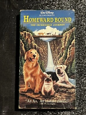 homeward bound the incredible journey vhs Foto 1 de 4