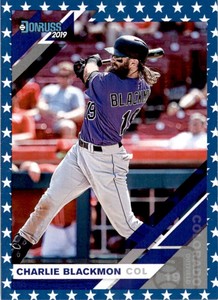 2019 Donruss Independence Day #131 Charlie Blackmon