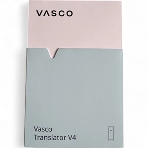 Vasco Translator V4 Cobalt Blue Voice Translator 108 Languages Made In Poland - Picture 1 of 8