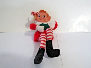 Elf Pixie doll posable knee hugger vintage - Picture 1 of 6