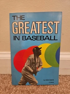 The Greatest in Baseball von Mac Davis (Softcover, 1977) Babe Ruth Cover - Bild 1 von 3