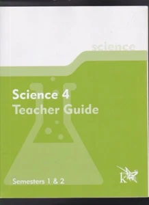 K12 SCIENCE 4 Semester 1 &2 TEACHER GUIDE LN - Picture 1 of 2
