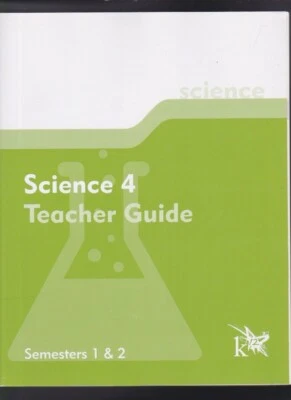 K12 SCIENCE 4 Semester 1 &2 TEACHER GUIDE LN - Image 1 of 2