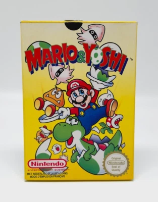 Mario & Yoshi Nintendo NES FAH - Bild 1 von 4