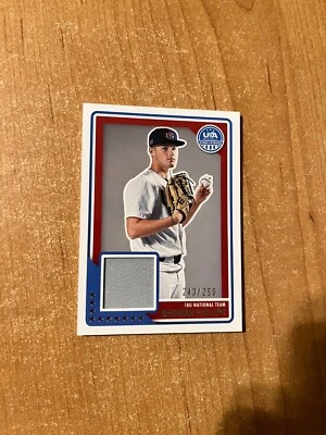 2023 Stars & Stripes - Brennan Phillips - USA 18U National Team Relic /250 - Image 1 of 4