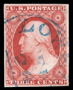 MOMEN: US STAMPS #11A IMPERF USED XF LOT #96227 - Picture 1 of 2