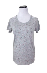 Grayson Threads Martini Print Cutout T-Shirt Short Sleeve Gray Size XS - Picture 1 of 5