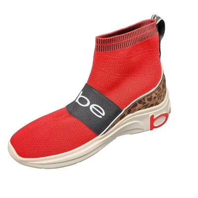 ZAPATO ÚNICO DERECHO NUEVO SIN CAJA Amputado Mujer Zapatilla Talla 8 Bebe Rojo Sin Cordones Elástico Foto 1 de 4