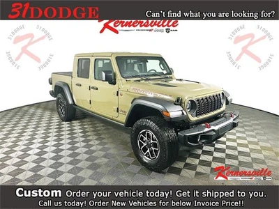 2025 Jeep Gladiator Rubicon 4WD 4dr Pickup Truck Leather Heated Seats - Image 1 of 4