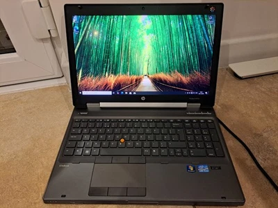 HP EliteBook Workstation 8570w laptop in working order - Image 1 of 4