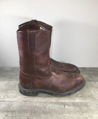 Botas Red Wing Pecos 4470 SuperSole Cuero Puntera de Seguridad PullOn Motocicleta Hombres 12 Foto 1 de 4