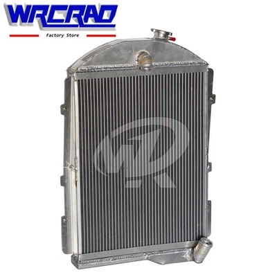 Aluminum Radiator For Chevrolet Master Car Sedan Deluxe 1938 Chevy V8 3.5L 6CYL - Image 1 of 4