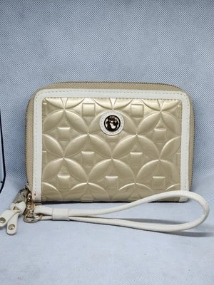 Splendor Gold French Wallet Wristlet Zip-around Boutique Spartina 449 - Image 1 of 4