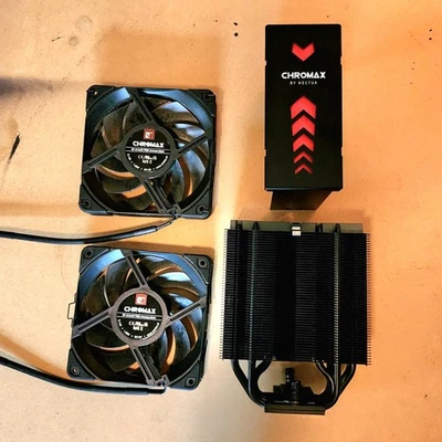 Noctua NH-U12A Chromax.Black 120mm + NA-HC7 Heatsink Cover - Image 1 of 4