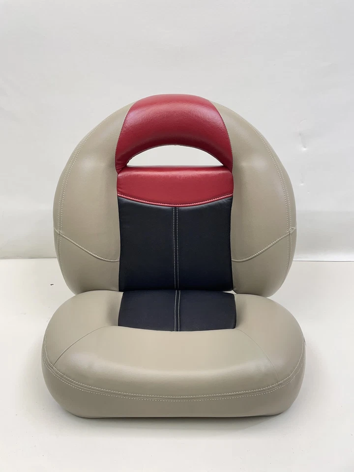 WISE 8WD1451-857 ASIENTO CUBO COMPACTO BRONCEADO/ROJO/NEGRO 24" W X 21" D X 23" H BARCO Foto 1 de 4