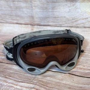 OAKLEY A-FRAME Ski Schnee Winterbrille transluzent / klarer Rahmen gebrauchter Zustand - Bild 1 von 5