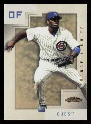 Rondell White 2001 Fleer Showcase #65 Chicago Cubs Baseball Card - Image 1 of 2