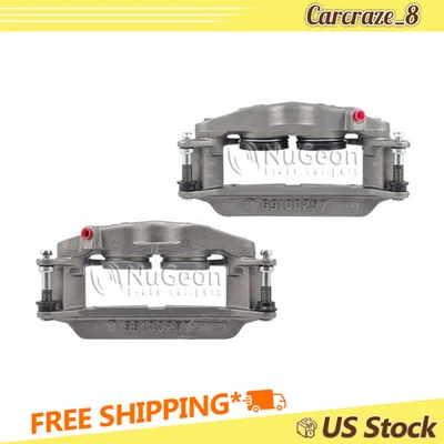 2 pinzas de freno delanteras para Ford F-250 1972 1971 1970 1969 1968 Foto 1 de 2