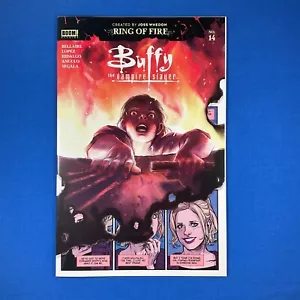 Libro de historietas Buffy The Vampire Slayer #14 cubierta A Ring of Fire Boom Studios 2020 - Imagen 1 de 3