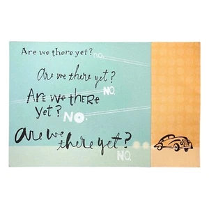 Funny BIRTHDAY Card FOR DAD, Are We There Yet by American Greetings + Envelope - Picture 1 of 4